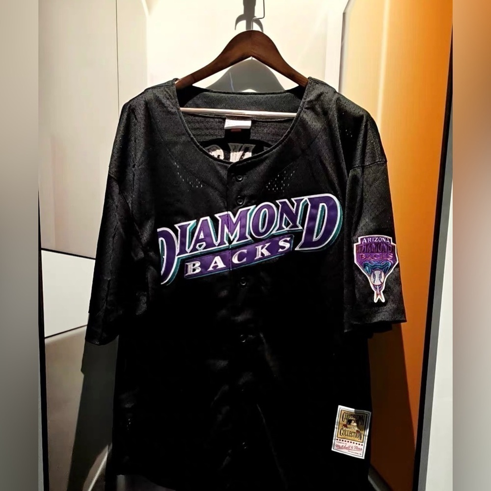 Mitchell Ness Arizona Diamondbacks Johnson jersey size 2XLB (52)